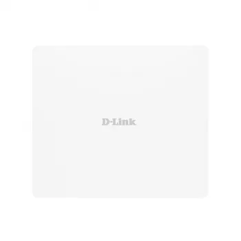D-Link AX3000 Wi-Fi 6 Dual-Band PoE-ulkoilmatukiasema, 2,4 GHz, 5 GHz, 3000 Mbit/s, 64-bit WEP, 128-bit WEP, SSID, WEP, WPA, WPA2, WPA3, 10,100,1000,2500 Mbit/s