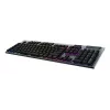LOGITECH G915 X Lightspeed langaton matalaprofiilinen pelinäppäimistö musta Clicky Qwertz saksa