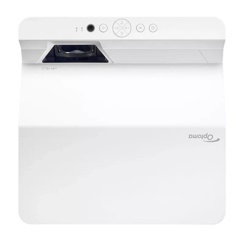 Optoma ZH430UST DLP-laserprojektori ultralyhyellä heittoetäisyydellä, Full HD 1920x1080, 4000 lm, 3D, valkoinen
