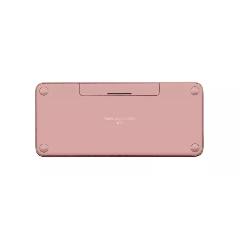 LOGITECH Pebble Keys 2 K380s - kompakti Bluetooth-näppäimistö - Tonal Rose - Qwerty Int