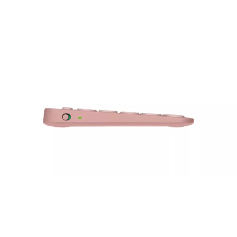 LOGITECH Pebble Keys 2 K380s - kompakti Bluetooth-näppäimistö - Tonal Rose - Qwerty Int