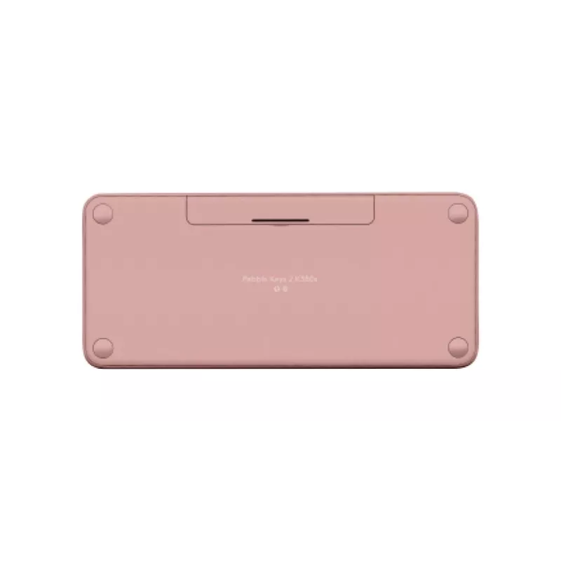 LOGITECH Pebble Keys 2 K380s - kompakti Bluetooth-näppäimistö - Tonal Rose - Qwerty Int