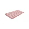 LOGITECH Pebble Keys 2 K380s - kompakti Bluetooth-näppäimistö - Tonal Rose - Qwerty Int