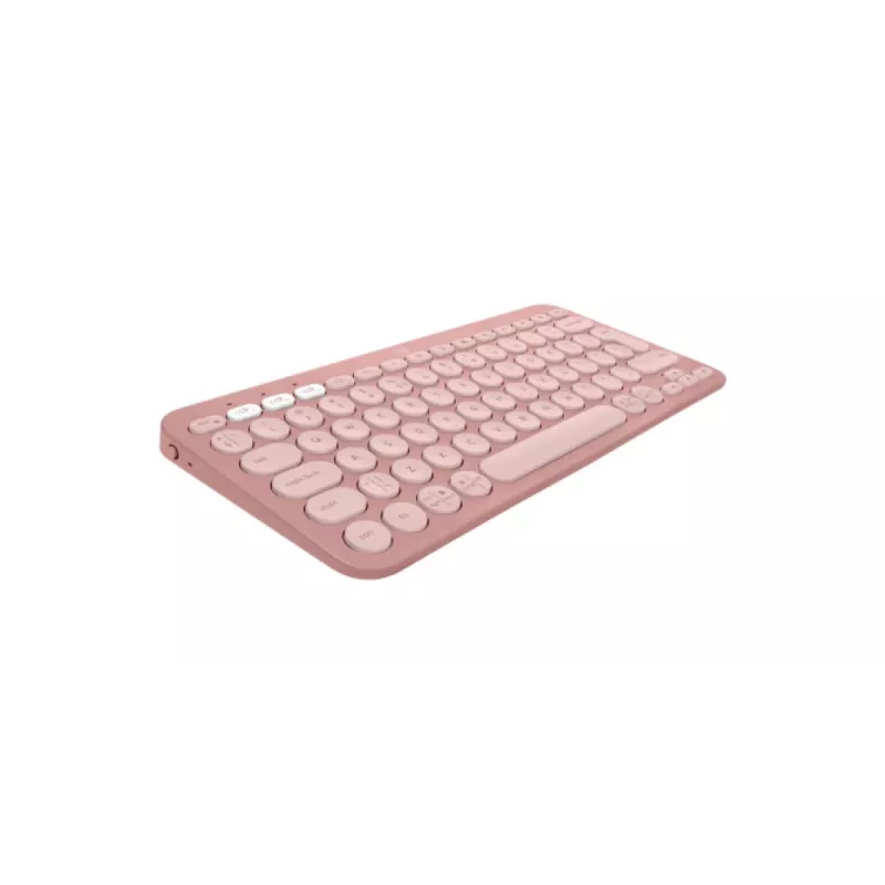 LOGITECH Pebble Keys 2 K380s - kompakti Bluetooth-näppäimistö - Tonal Rose - Qwerty Int