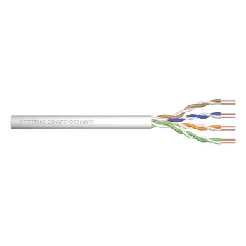 DIGITUS asennuskaapeli - Cat 5e - U-UTP - 305 m - harmaa