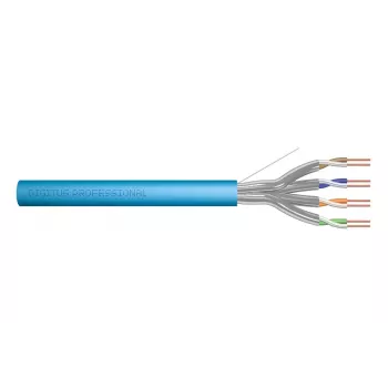 DIGITUS asennuskaapeli - CAT6a - U/FTP - AWG 23/1 - 305 m - sininen