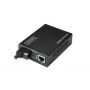 DIGITUS mediakonvertteri, singlemode, BiDi, WDM Gigabit Ethernet, Tx1310nm / Rx1550nm SC-liitin, jopa 20 km