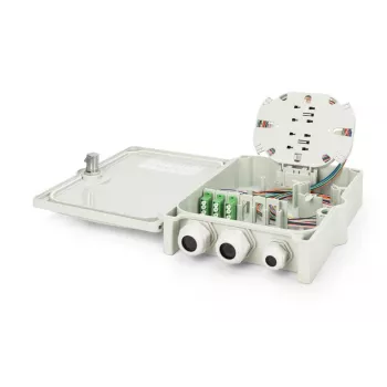DIGITUS FTTH-jakokaappi - singlemode LC-APC esikootut liitokset pigtailit
