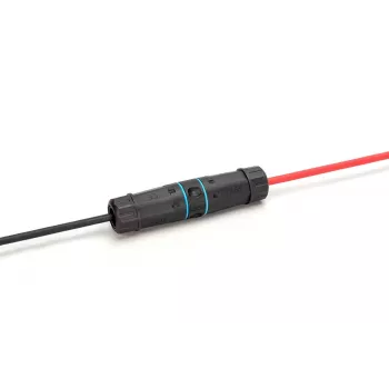 Digitus DN-93905-OD CAT 6A ulkokäyttöön tarkoitettu RJ45-jatkoliitin, IP68, musta