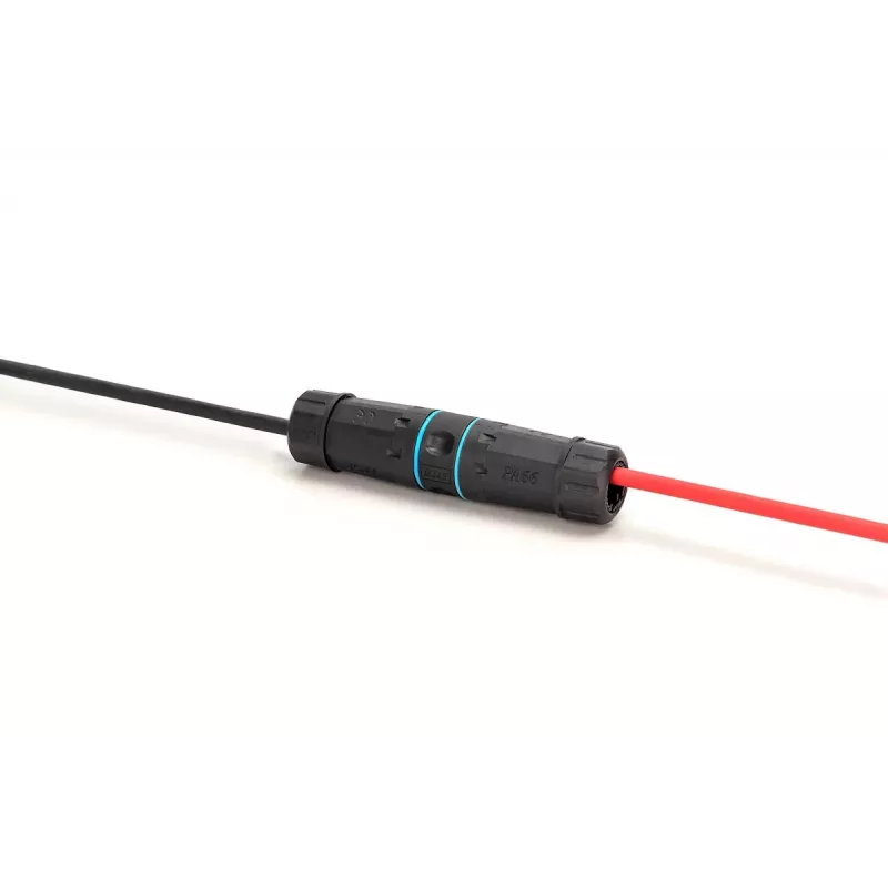 Digitus DN-93905-OD CAT 6A ulkokäyttöön tarkoitettu RJ45-jatkoliitin, IP68, musta