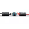 Digitus DN-93905-OD CAT 6A ulkokäyttöön tarkoitettu RJ45-jatkoliitin, IP68, musta