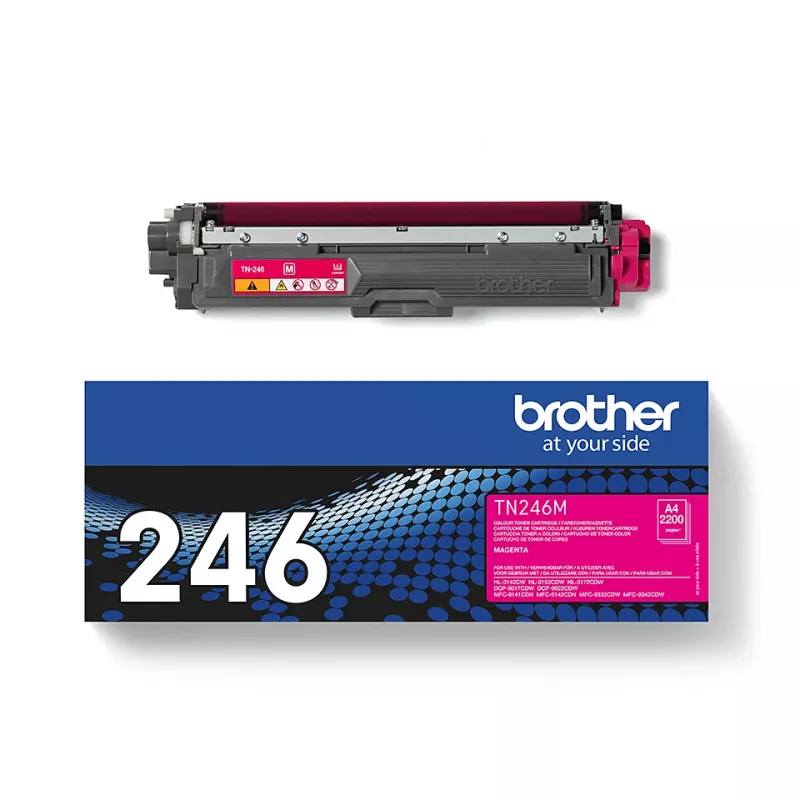 Brother TN-246M värikasetti 1 kpl alkuperäinen magenta