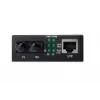 DIGITUS mediakonvertteri, multimode 10/100Base-TX – 100Base-FX, sis. virtalähteen, ST-liitin, jopa 2 km
