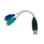 DIGITUS sovitin USB:sta 2x PS/2 (DA-70118)