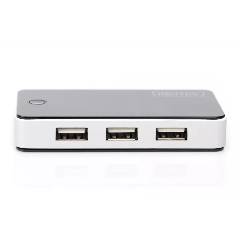 DIGITUS USB 2.0 7-porttinen keskitin musta (da-70222)
