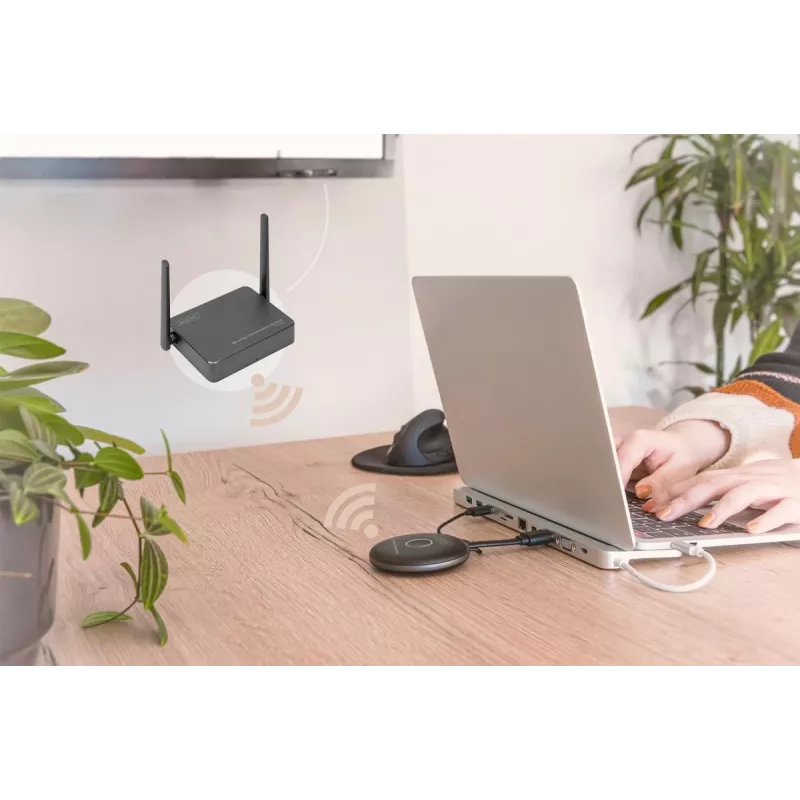 DIGITUS langaton HDMI-lähetin TX lisäyksikkö DS-55317:lle