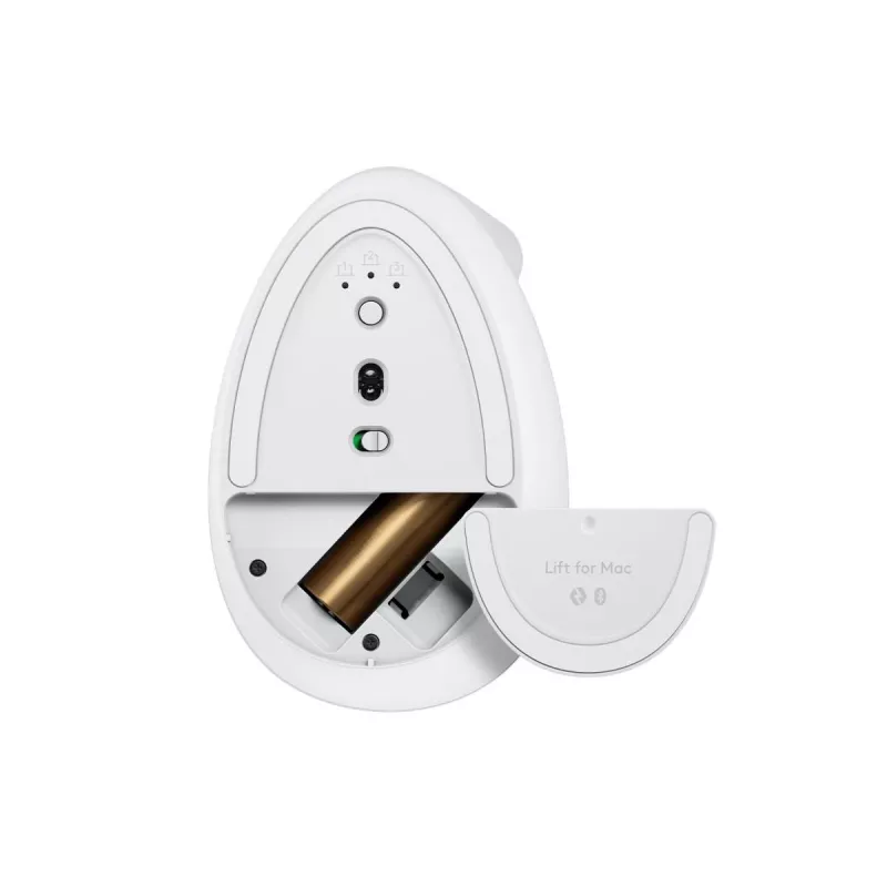 LOGITECH Lift for Mac pystysuora ergonominen hiiri - off-white/vaaleanharmaa - EMEA