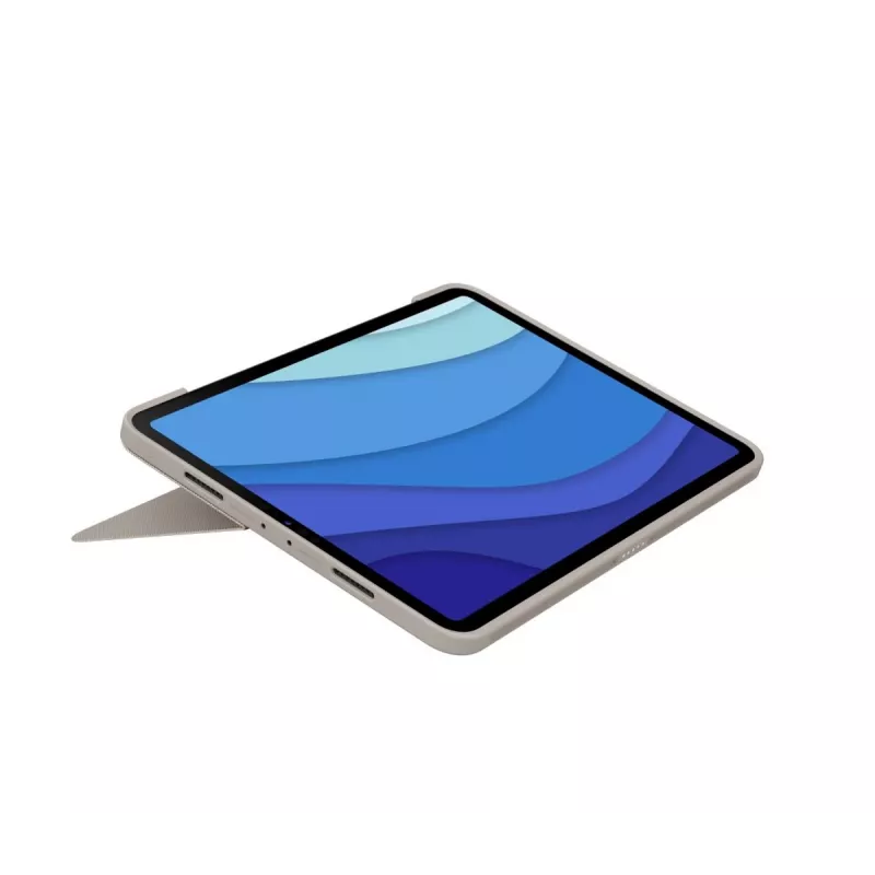 LOGITECH Combo Touch – sand iPad Pro 11 inch (1., 2., 3. gen.) – saksa – QWERTZ