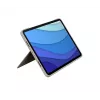 LOGITECH Combo Touch – sand iPad Pro 11 inch (1., 2., 3. gen.) – saksa – QWERTZ
