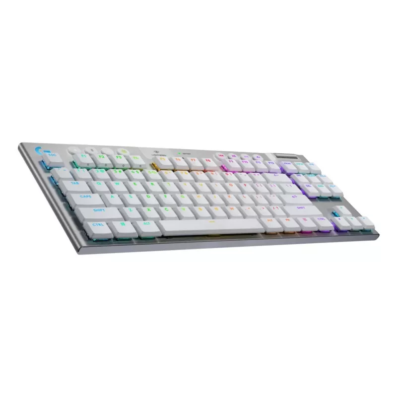 LOGITECH G915 X Lightspeed TKL langaton low-profile-pelinäppäimistö valkoinen tactile - Qwertz saksa