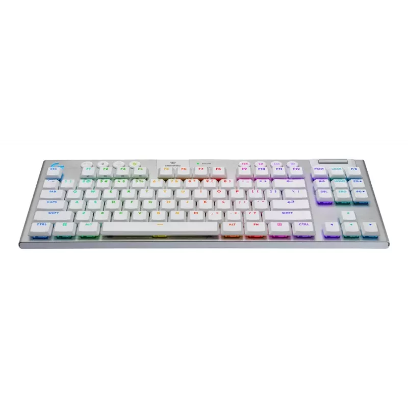 LOGITECH G915 X Lightspeed TKL langaton low-profile-pelinäppäimistö valkoinen tactile - Qwertz saksa