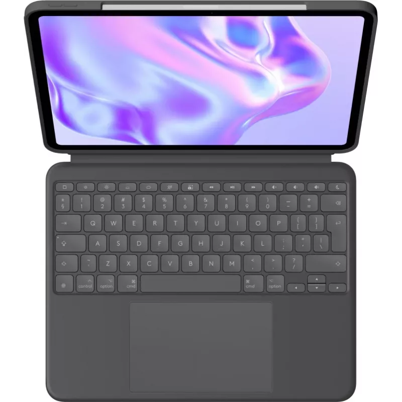 LOGITECH Combo Touch iPad Pro 13in - M4 Graphite Qwerty US Int