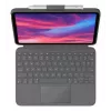 LOGITECH Combo Touch iPad (10. sukupolvi) - Oxford Grau - Swiss Qwertz