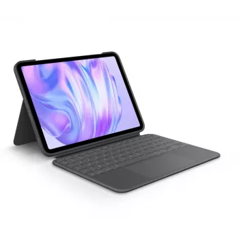 LOGITECH Combo Touch näppäimistökotelo - iPad Pro 11in M4/M5 - Graphit - Azerty ranska