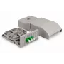 DIGITUS FTTH kotijakoyksikkö. 3x LC/APC Duplex OS2. IP54. Spleißfertig