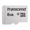 TRANSCEND Micro-SDHC-kortti 300S 8GB UHS-I U1 ilman sovitinta