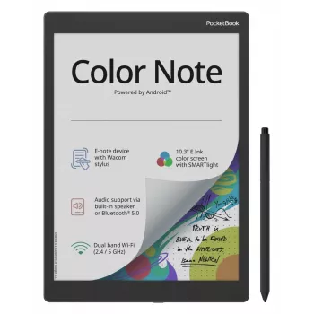 E-kirjanlukija PocketBook Color Note 32 GB Wi-Fi 10,3 tuuman E Ink Kaleido