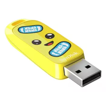 WESTERN DIGITAL SanDisk Fortnite Peely Edition - 64 GB USB-muistitikku - USB-A 3.2 Gen 1