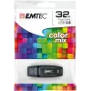 EMTEC C410 Color Mix - 32GB USB-muistitikku - USB 2.0 - sininen
