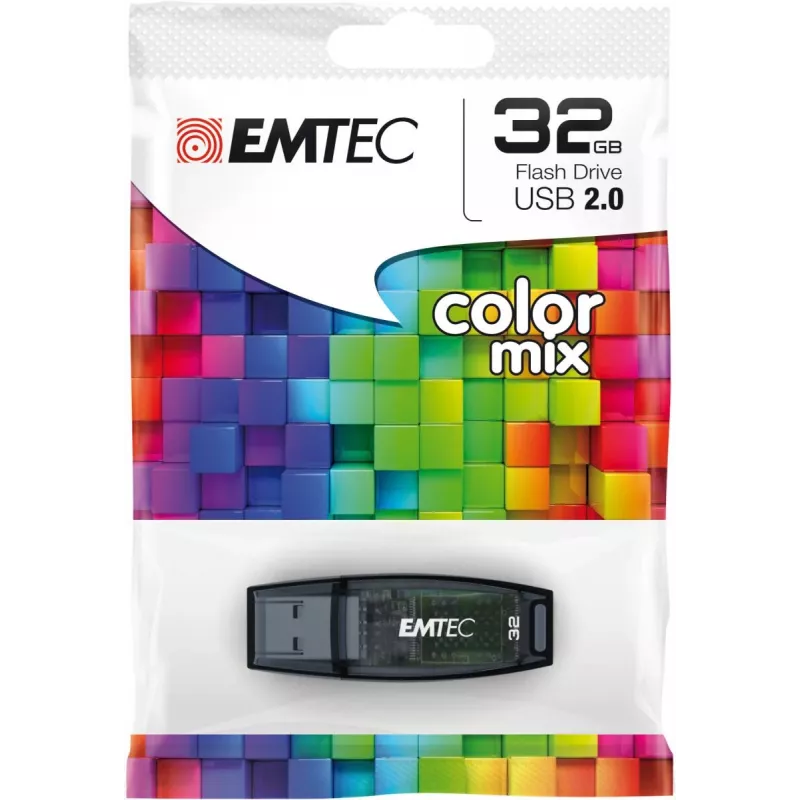 EMTEC C410 Color Mix - 32GB USB-muistitikku - USB 2.0 - sininen