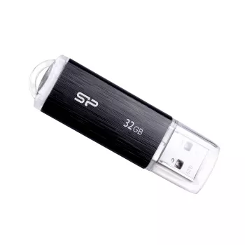 SILICON POWER Ultima U02 - 32 GB USB-muistitikku - USB 2.0 - musta