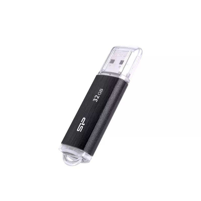 SILICON POWER Ultima U02 - 32 GB USB-muistitikku - USB 2.0 - musta