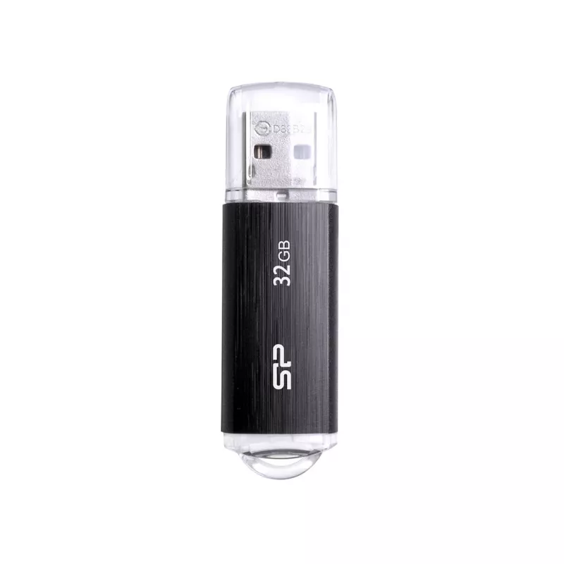 SILICON POWER Ultima U02 - 32 GB USB-muistitikku - USB 2.0 - musta