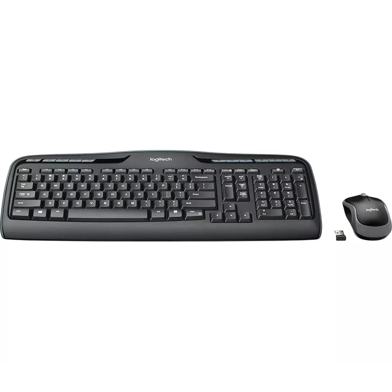 LOGITECH Wireless Desktop Mk330 – musta – QWERTY UK