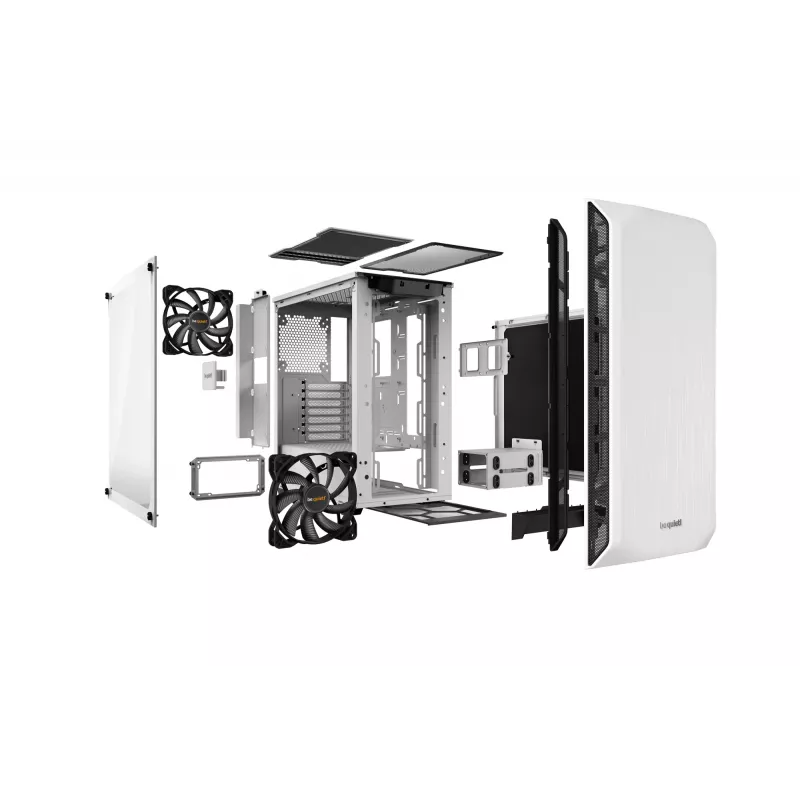 be quiet Pure Base 500 Window valkoinen