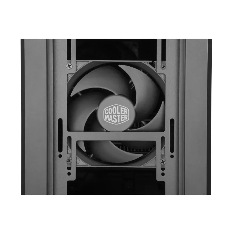 COOLER MASTER CPU-kotelo Silencio S400 Mini Tower musta ilman Tg