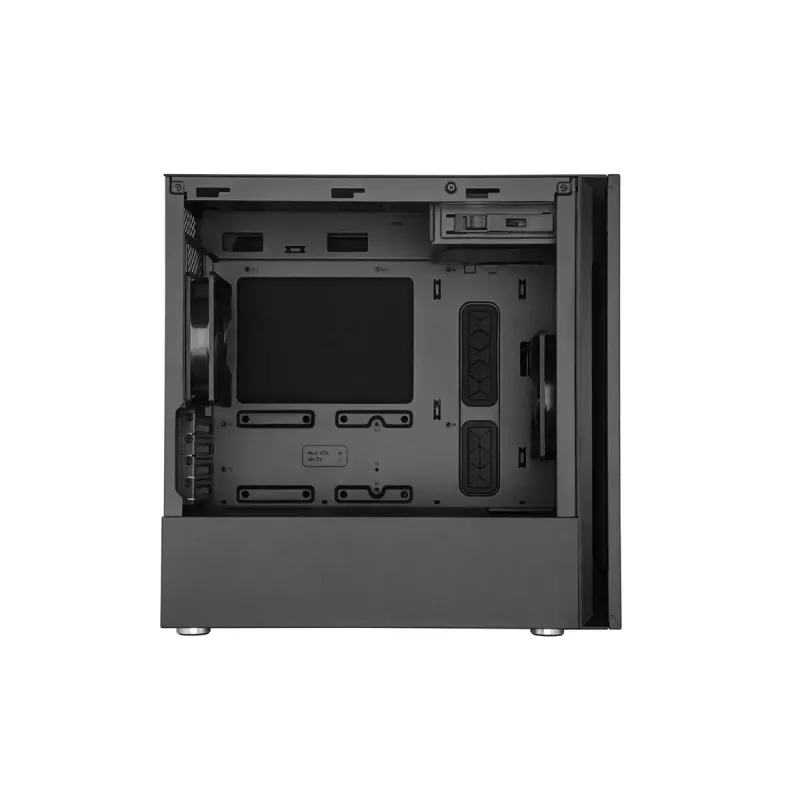 COOLER MASTER CPU-kotelo Silencio S400 Mini Tower musta ilman Tg