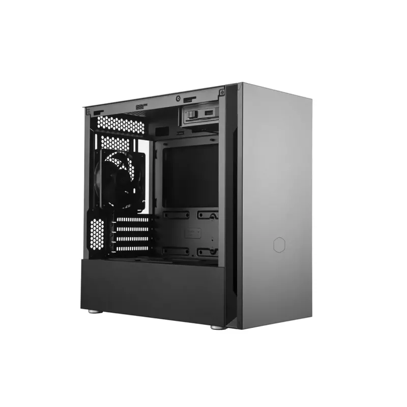 COOLER MASTER CPU-kotelo Silencio S400 Mini Tower musta ilman Tg