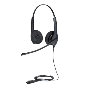 Jabra BIZ 1500 Duo QD EMEA, johdollinen, toimisto/callcenter, 20 - 4500 Hz, 74 g, kuulokemikrofoni, musta