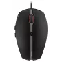 CHERRY GENTIX 4K kaapelihiiri, musta, USB, molempikätinen, optinen, USB, 3600 DPI, musta