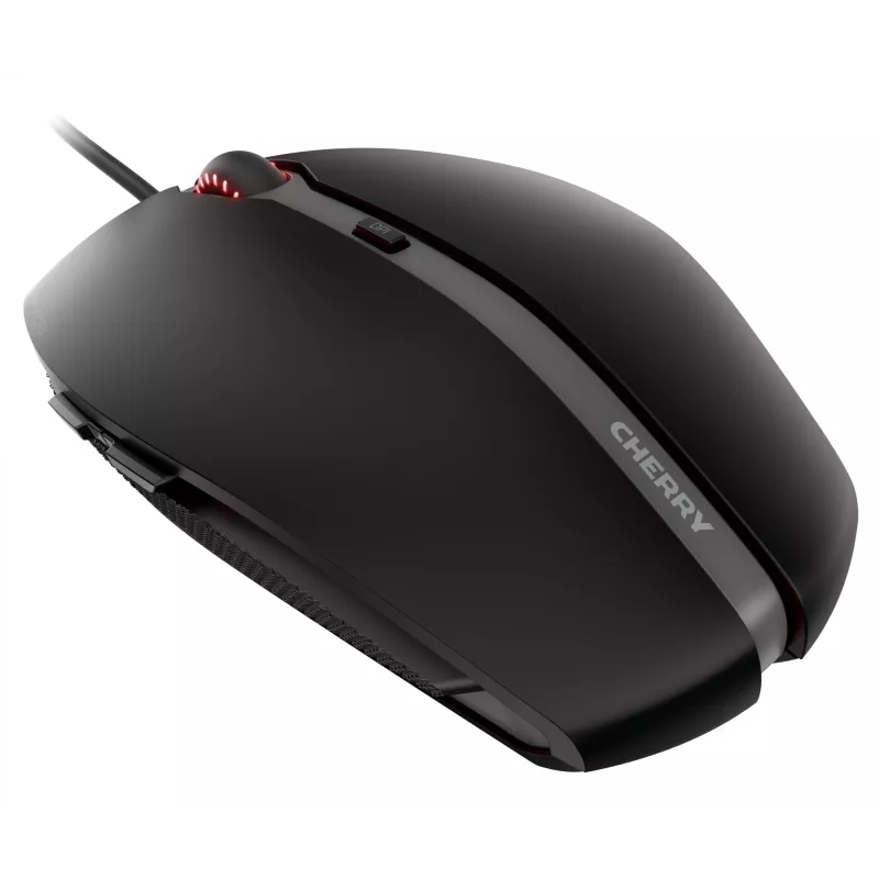 CHERRY GENTIX 4K kaapelihiiri, musta, USB, molempikätinen, optinen, USB, 3600 DPI, musta