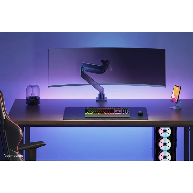 Neomounts NM-D775BLACKPLUS monitorivarsi 10-49 inch - kaasujousi - Topfix - 180°-pysäytin