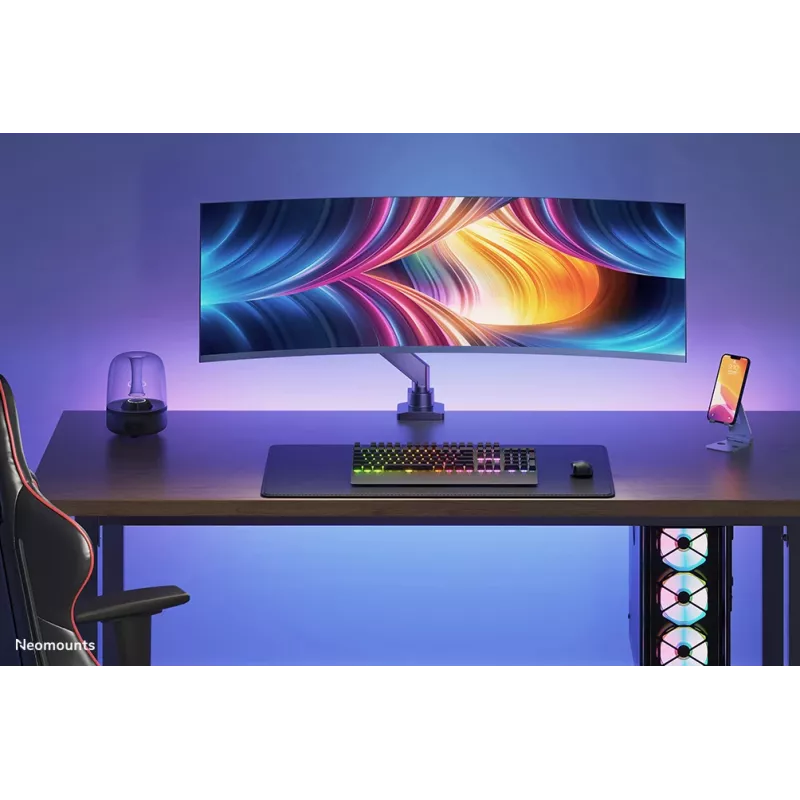 Neomounts NM-D775BLACKPLUS monitorivarsi 10-49 inch - kaasujousi - Topfix - 180°-pysäytin