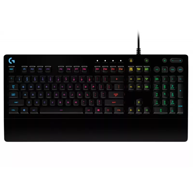 LOGITECH G213 Prodigy pelinäppäimistö Inhouse/EMS Central Retail USB musta – QWERTZ Deutsch