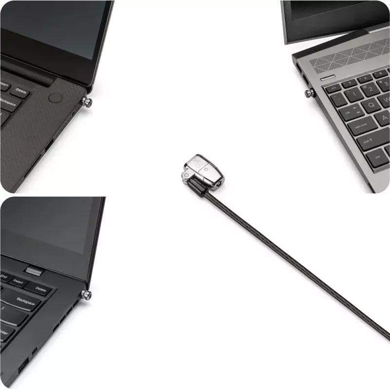 Kensington ClickSafe 2.0 yleinen avainlukko kannettaville tietokoneille