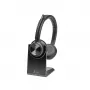 HP Poly Savi 7320 UC 8L553AA DECT-kuulokemikrofoni, stereo, korvien päällä, langaton, Microsoft Teams -sertifioitu, musta